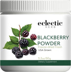 Eclectic Herb - Polvo de Mora Negra | Suplemento de Superalimento | Liofilizado, Vegano, Sin OGM, Sin Gluten (90 g)