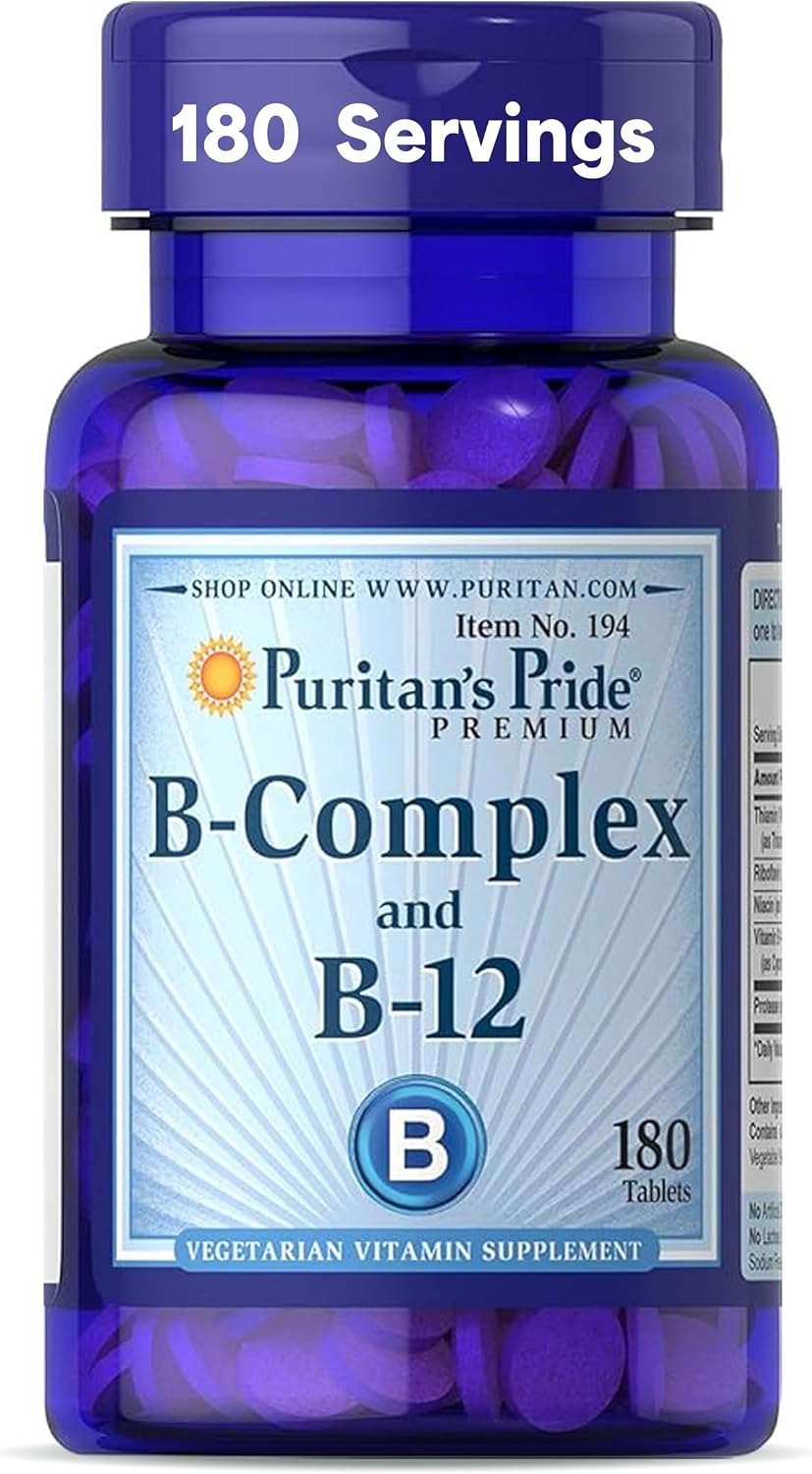 Complejo B Premium con Vitamina B12 - 180 Comprimidos