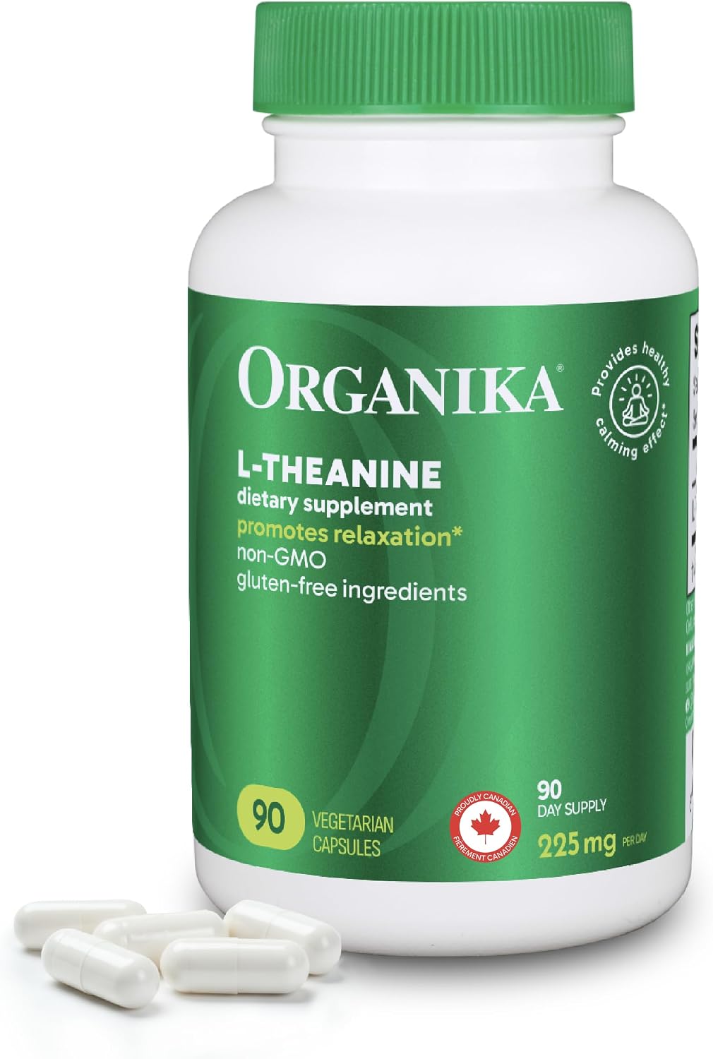 Organika L-Teanina 225 mg – 90 cápsulas
