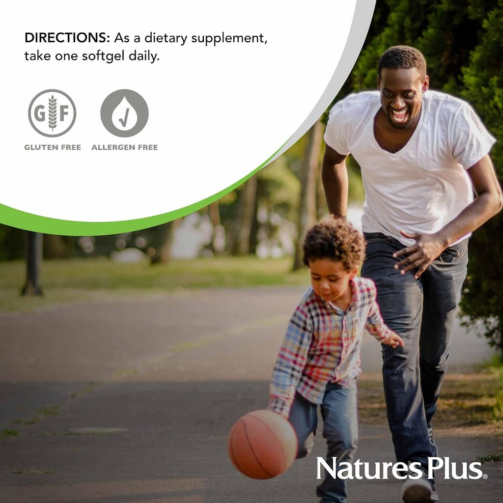NaturesPlus Vitamina D3 2500 IU – 90 Cápsulas Blandas