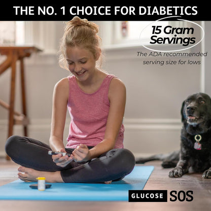 Glucose SOS Polvo de Glucosa en Sobres con Dextrosa Natural, Absorción Rápida que se Disuelve Instantáneamente en la Boca – Image 7