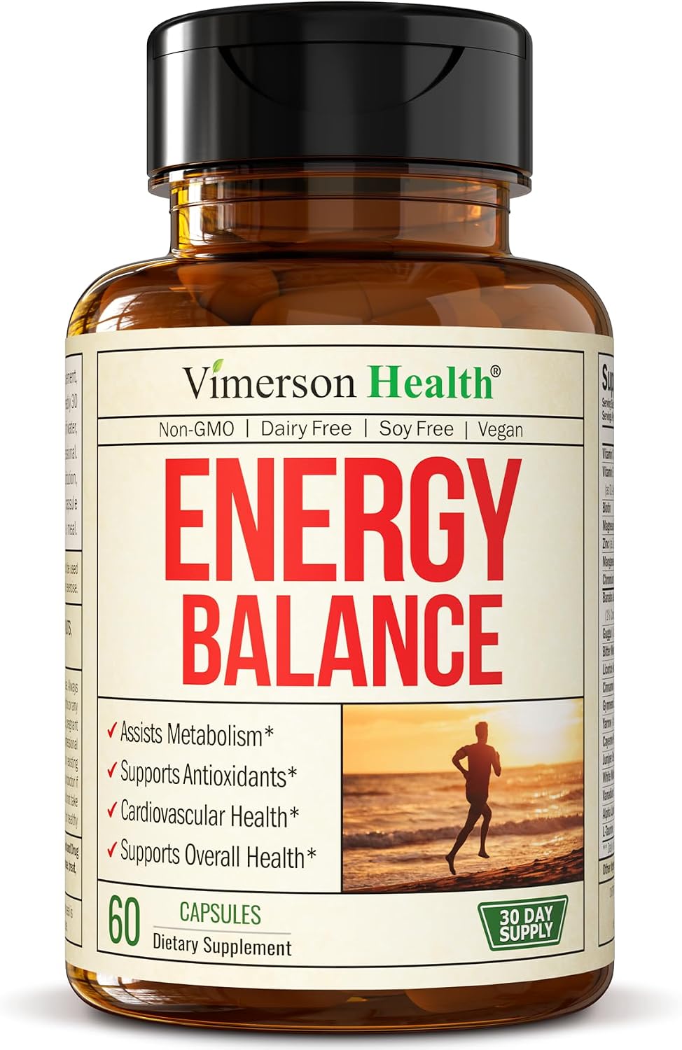 Vimerson Health Vanadium with Chromium – Dietary Supplement with Alpha Lipoic Acid, Cinnamon, Banaba, and Bitter Melon – 60 Capsules