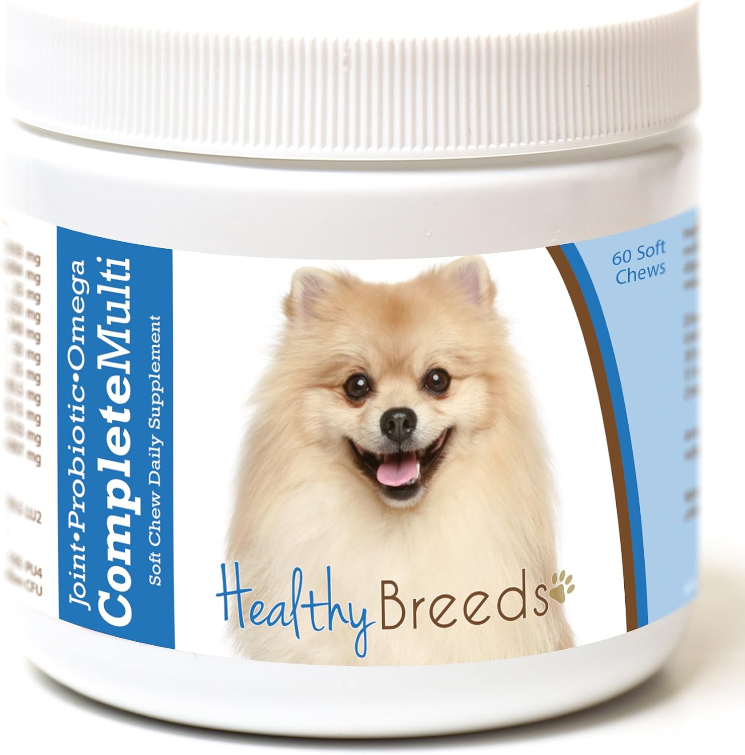Healthy Breeds Multivitamínico para Perros Pomerania 60 uds Masticable