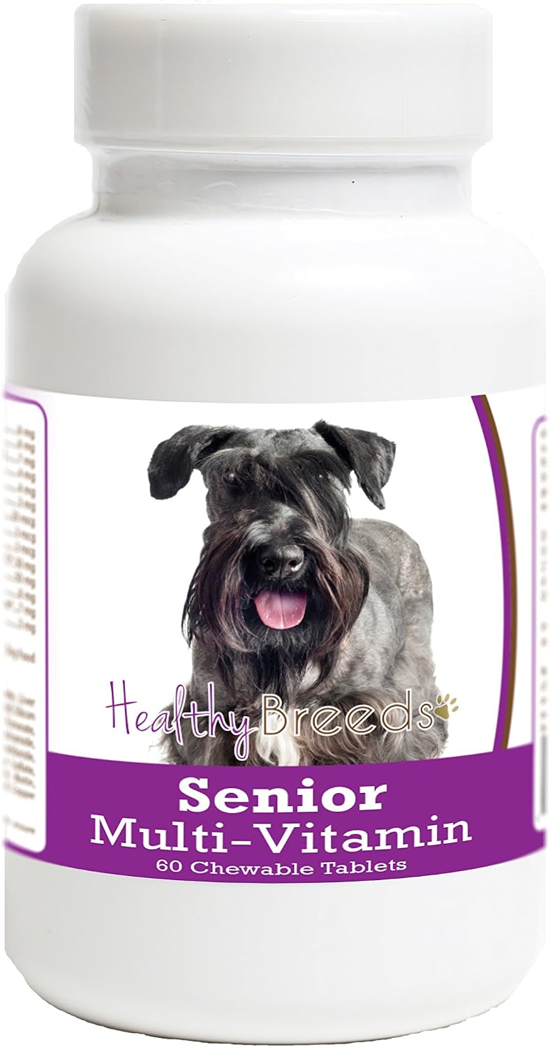Healthy Breeds Cesky Terrier Multivitamínico para Perros Senior - 60 Comprimidos