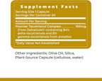 Premier Research Labs Deltanol - Tocotrienoles Vitamina E, 100 mg por Cápsula, 60 Cápsulas