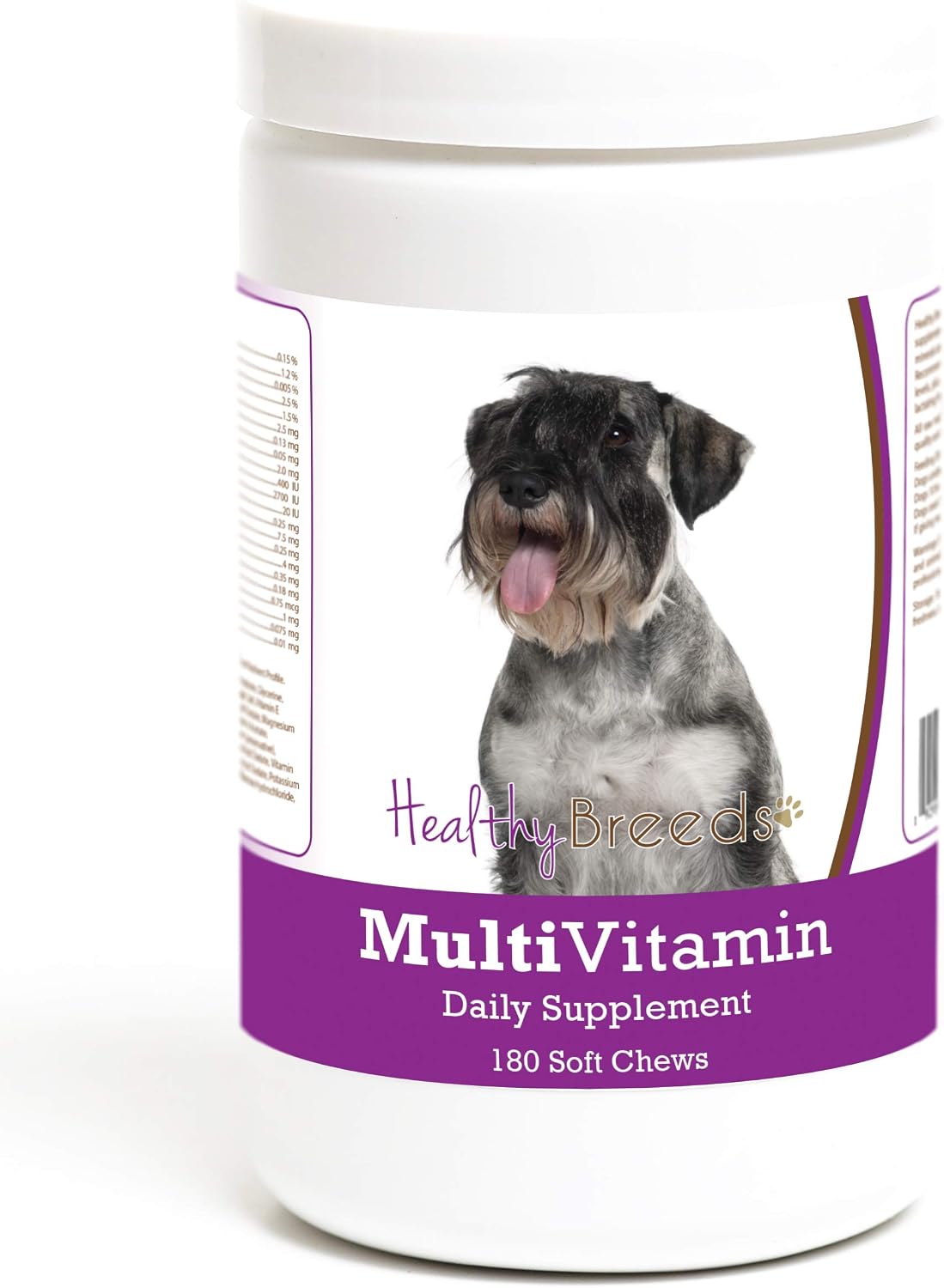 Healthy Breeds Multivitamínico en Masticables Blandos para Perros – 180 unidades