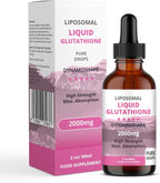 Glutatión Liposomal 2000 mg con Vitamina C - Suplemento Líquido Antioxidante