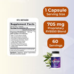 Youngevity RYL Beta550 Beta 1,3-D Glucano Apoyo Inmunitario - 60 Cápsulas