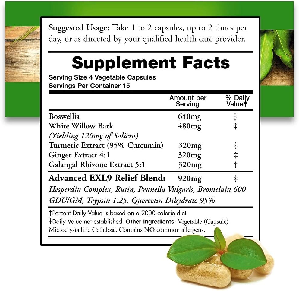 Doctors Nutra Nutraceuticals InflamEzze (Paquete de 2) - 120 Cápsulas
