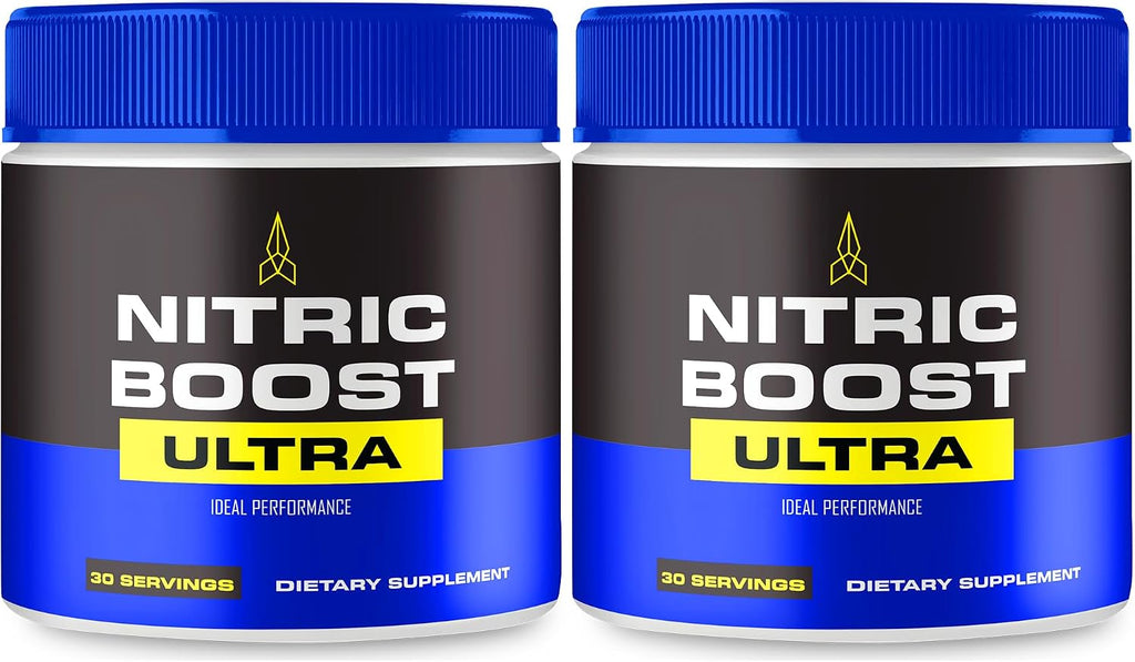 Nitric Boost Ultra Powder, Fórmula Oficial de NitricBoost para Apoyar la Energía y el Flujo Sanguíneo