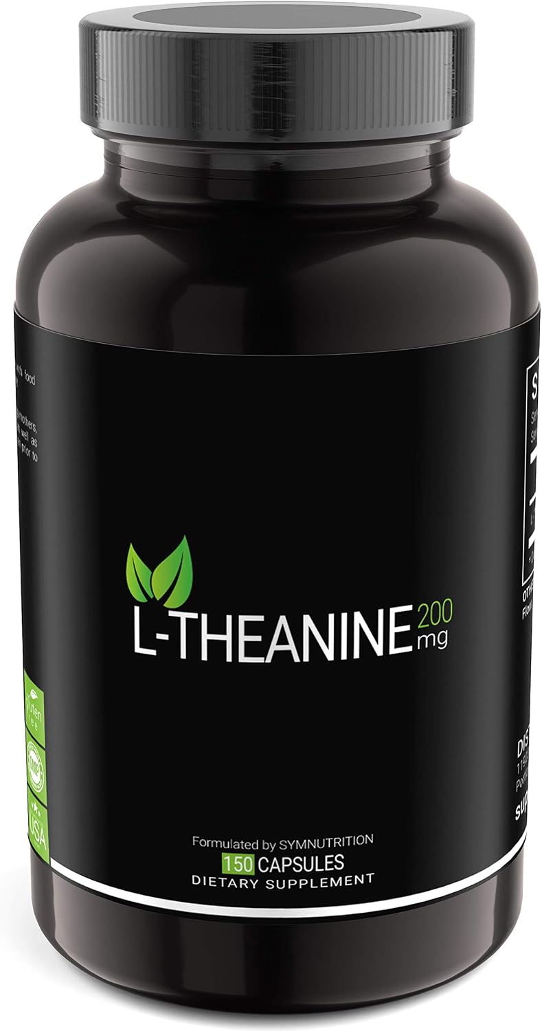 SYMNUTRITION L-Teanina 200mg, 150 Cápsulas