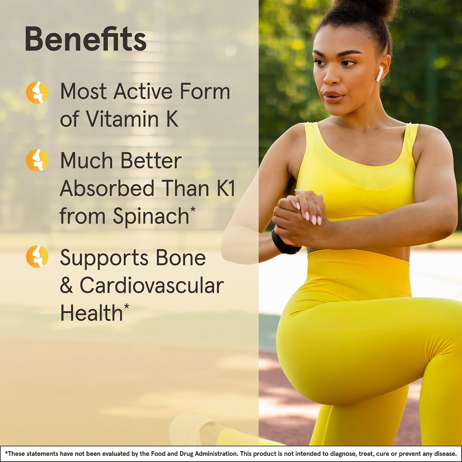 Jarrow Formulas MK-7 - Vitamina K2 (90 mcg) - 30 Cápsulas Blandas - Para la Salud Ósea y Cardiovascular