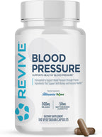 Revive MD Blood Pressure Support - Complejo para la tensión arterial y salud cardiovascular (180 cápsulas veganas)