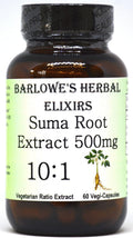 Barlowe's Herbal Elixirs Extracto de Raíz de Suma - Pfaffia Paniculata 10:1 - 500 mg por Cápsula - 60 Cápsulas Veganas