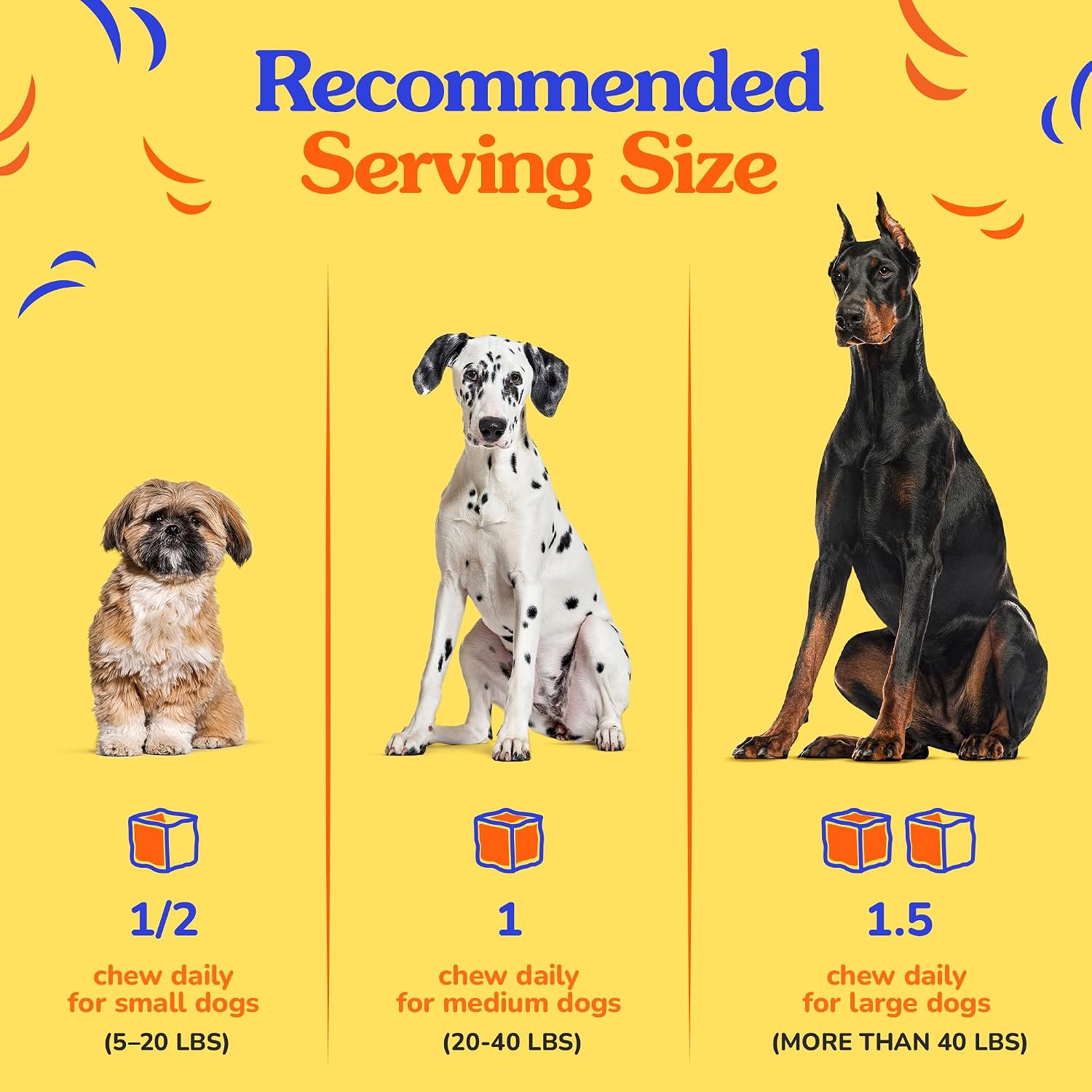Dr Jay's Romps Multivitamínico para Perros - Colágeno Tipo II - Articulaciones, Piel y Pelo - 30 Chews Blandos