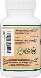 Double Wood Fosfatidilserina 300mg, 120 Cápsulas