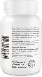 naturActiiv Organic Vitamin D3 125 mcg (5000 IU) - Mini-Capsules