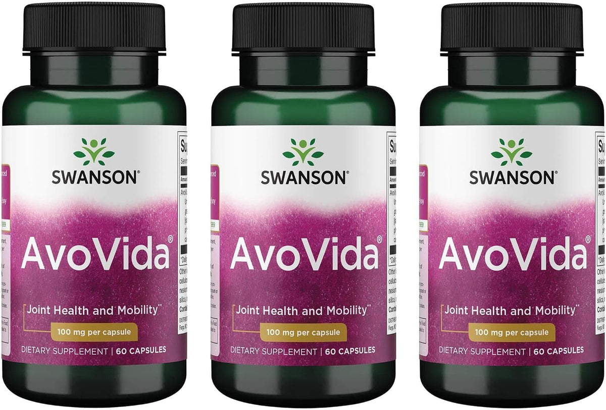 Swanson Avovida 100 mg, 60 Cápsulas – Image 8