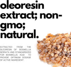 FOLIUS LABS Extracto de Boswellia Serrata 500mg (65% Ácidos Boswélicos) - 120 Cápsulas