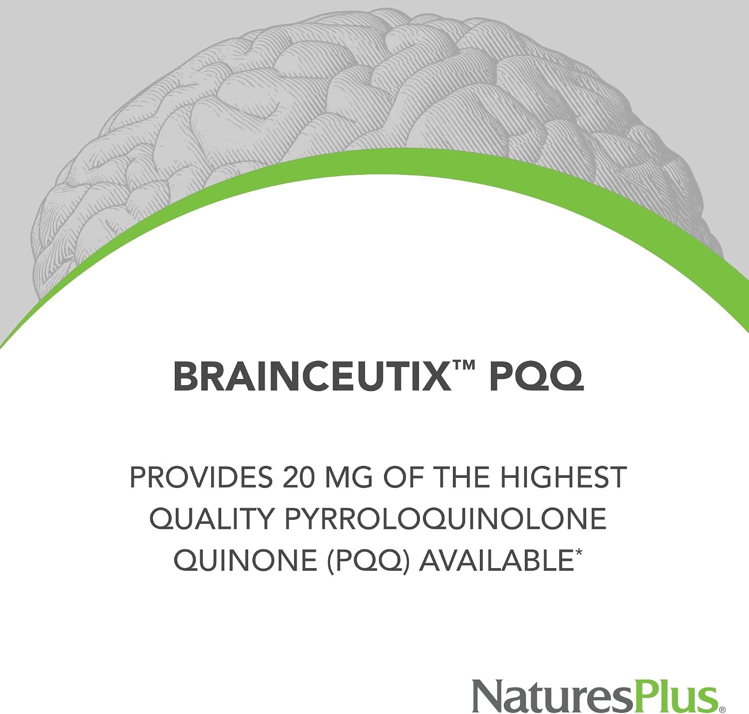 Nature's Plus Brainceutix PQQ, 60 Cápsulas Veganas
