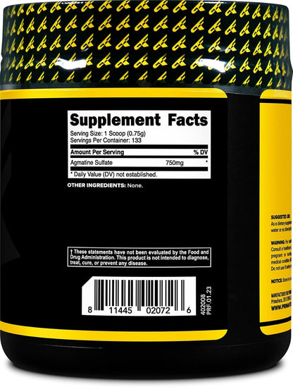 Primaforce Agmatine Sulfate Powder 100g – Potenciador de Óxido Nítrico – Image 4