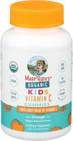 MaryRuth's Gominolas de Vitamina C para Niños - Orgánicas, Veganas, 60 Gominolas