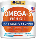 Omega 3 Alaska Aceite de Pescado en Golosinas para Perros (360 uds) - Alivio de Picazón y Apoyo para Alergias - Pelajes Brillantes - EPA y DHA - Aceite de Salmón Natural - Apoyo para Caderas y Articulaciones - Sabor a Salmón