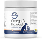 Stratford Pharmaceuticals EZ Chew Omega 3 Masticables Blandos para Perros - 60 unidades
