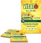 Vital All-in-One Daily Greens Powder - Superfood con Probióticos y Antioxidantes - Sabor Limón y Jengibre, 300 g