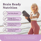 Accentrate110 - Suplemento de Enfoque con Complejo de Vitamina B Metilado y Ácidos Grasos Omega-3