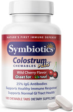 Symbiotics Colostrum Plus Chewables - Complemento Alimenticio con Calostro Bovino