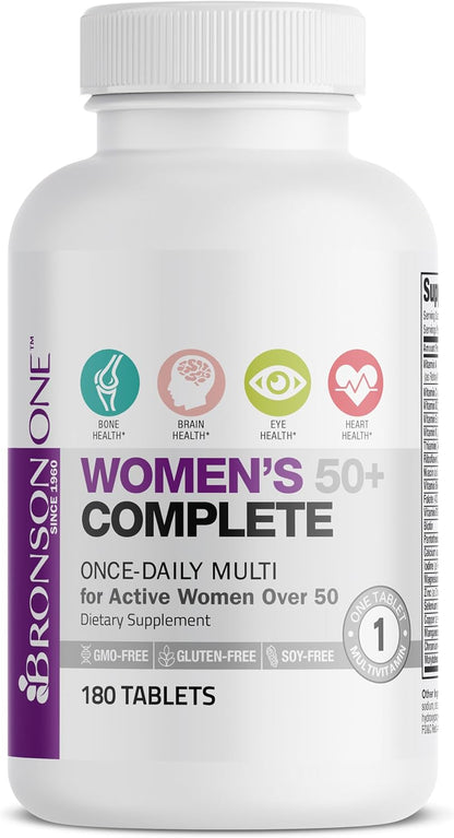 Bronson ONE Daily Women’s 50+ Complete – Vitamina D: Esencial para la absorción del calcio y el mantenimiento de – Image 5