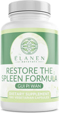 Elenen Naturals Gui Pi Wan, Fórmula para el Bazo y el Corazón, 100 Cápsulas Vegetales