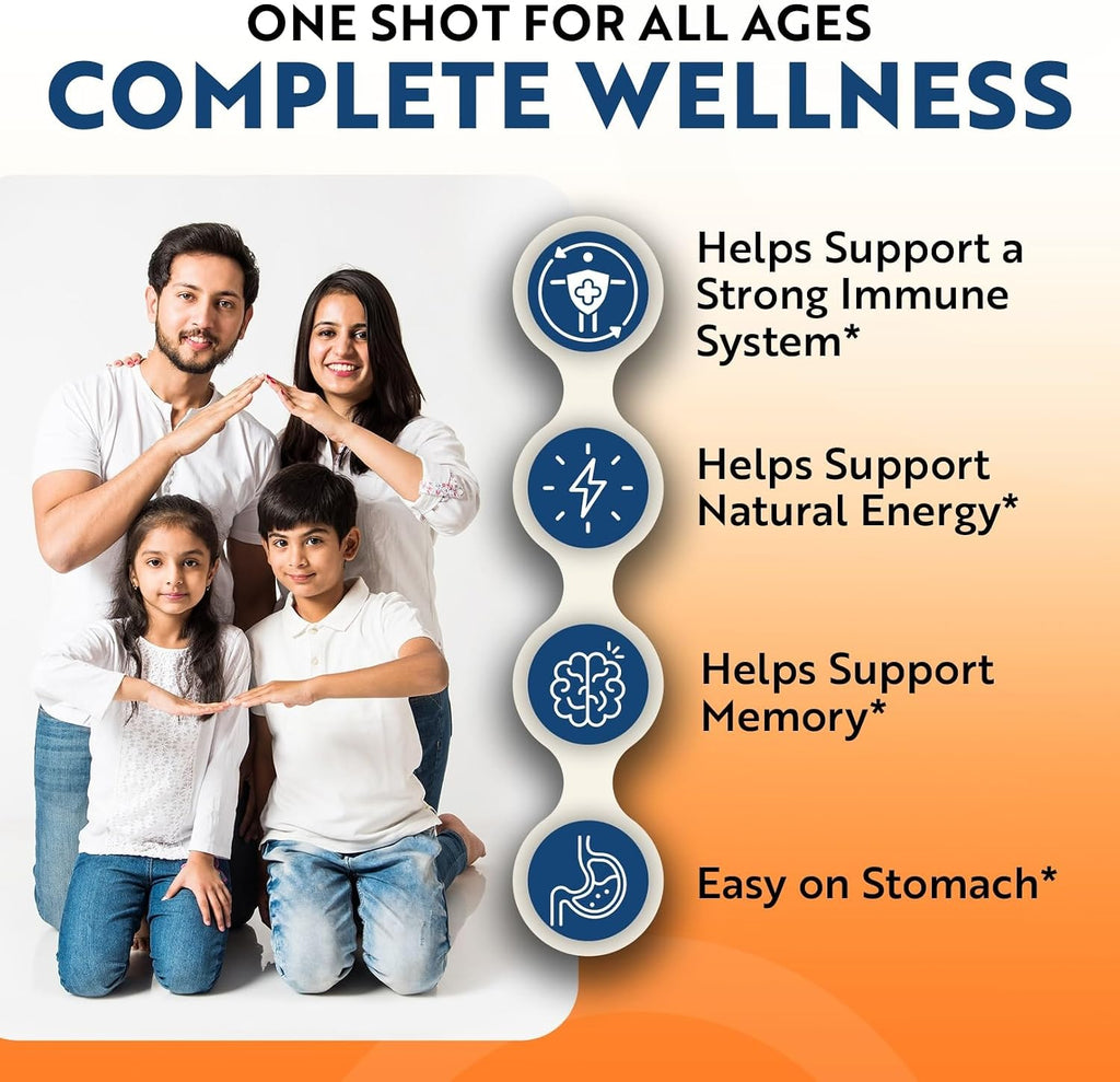 Passion 4 Life Multivitamínico Líquido Diario + Minerales - Más de 100 Ingredientes Premium para Toda la Familia
