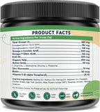 Omega 3 Fish Oil for Dogs, Dog Fish Oil Powder, Wild Caught Fish Oil, EPA&DHA, Krill Oil, Kelp, Dog Skin and Coat Supplement, Anti Itch & Shedding, Support Dry Skin, Joint Health, Dog Allergy Relief