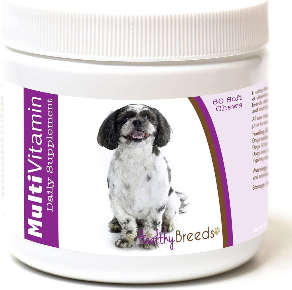 Healthy Breeds Shih-Poo Multivitamínico Masticables Blandos 60 uds