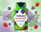 Vitafusion Women's Multivitamin Gummies, 70 Count, Berry Flavor