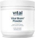 Vital Nutrients Vital Brain Powder - Brain Supplement with Phosphatidylserine, Acetyl L-Carnitine, and GPC - Gluten-Free, Dairy-Free, Soy-Free - Unflavored - 150g
