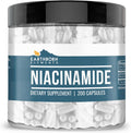 Earthborn Elements Niacinamida (Vitamina B3), Cápsulas, Sin Rellenos de Magnesio, Sin Enrojecimiento