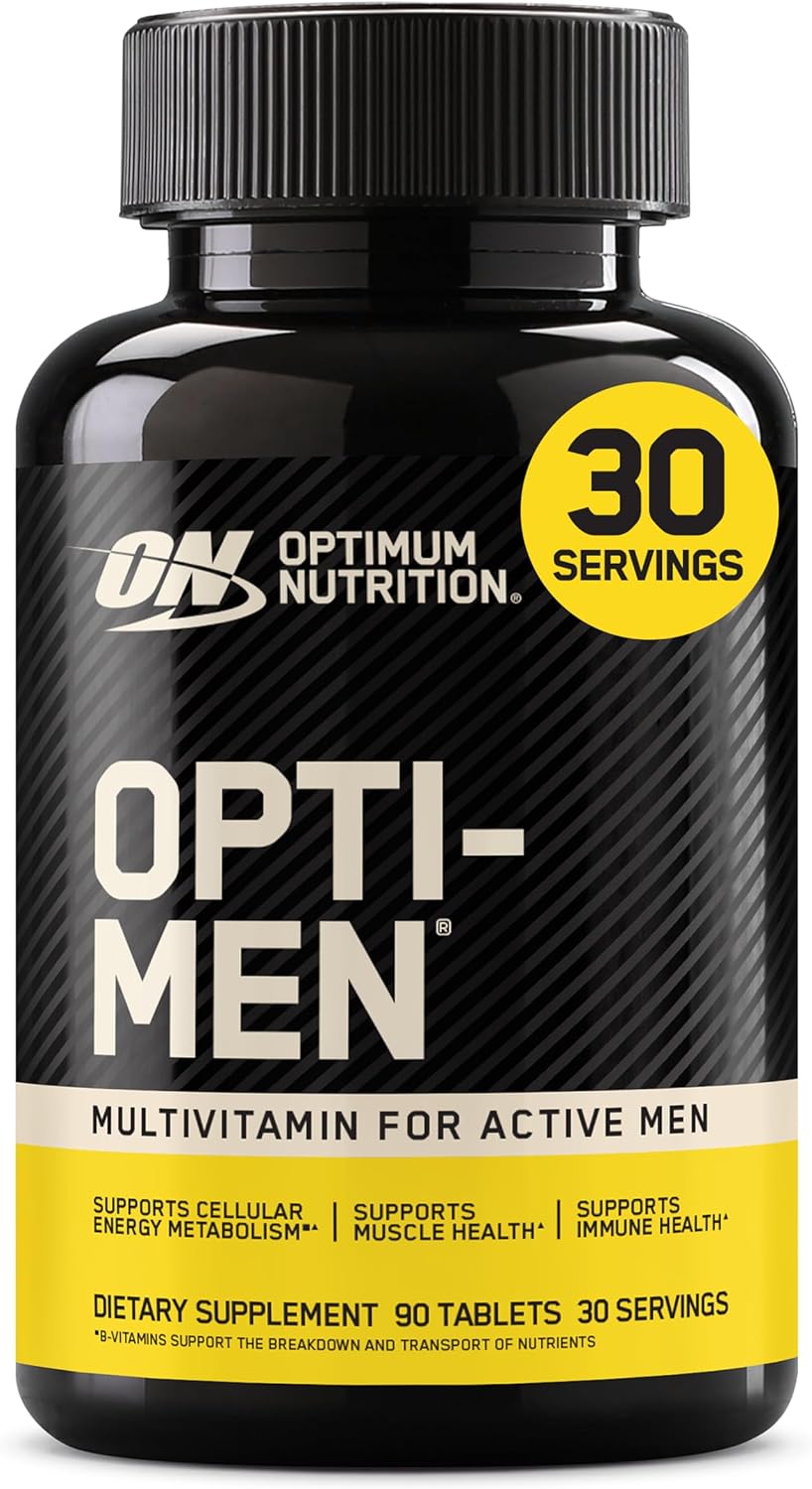 Optimum Nutrition Opti-Men Multivitamínico para Hombres, 90 Comprimidos
