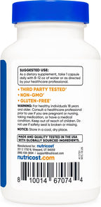 Nutricost Albahaca Santa (Holy Basil) Cápsulas 500mg - 120 Cápsulas Vegetarianas - Sin Gluten, No GMO