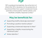 Rootcology P5P | Vitamina B6 Activa (Piridoxal Fosfato) para el Equilibrio del Estado de Ánimo y la Energía - 120 Cápsulas Vegetales