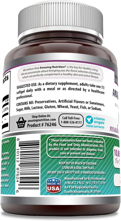 Amazing Formulas Biotina 10000 mcg con – El mantenimiento del cabello en condiciones normales. – Image 3
