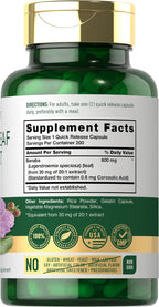 Carlyle Extracto de Hoja de Banaba - 200 Cápsulas