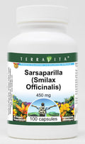 Sarsaparilla (Smilax Officinalis) - 450 mg, 100 Cápsulas - Terravita