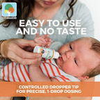 Raise Them Well - Vitamin D3 and K2 Drops for Bones and Teeth, 365 Servings, 10 ml
