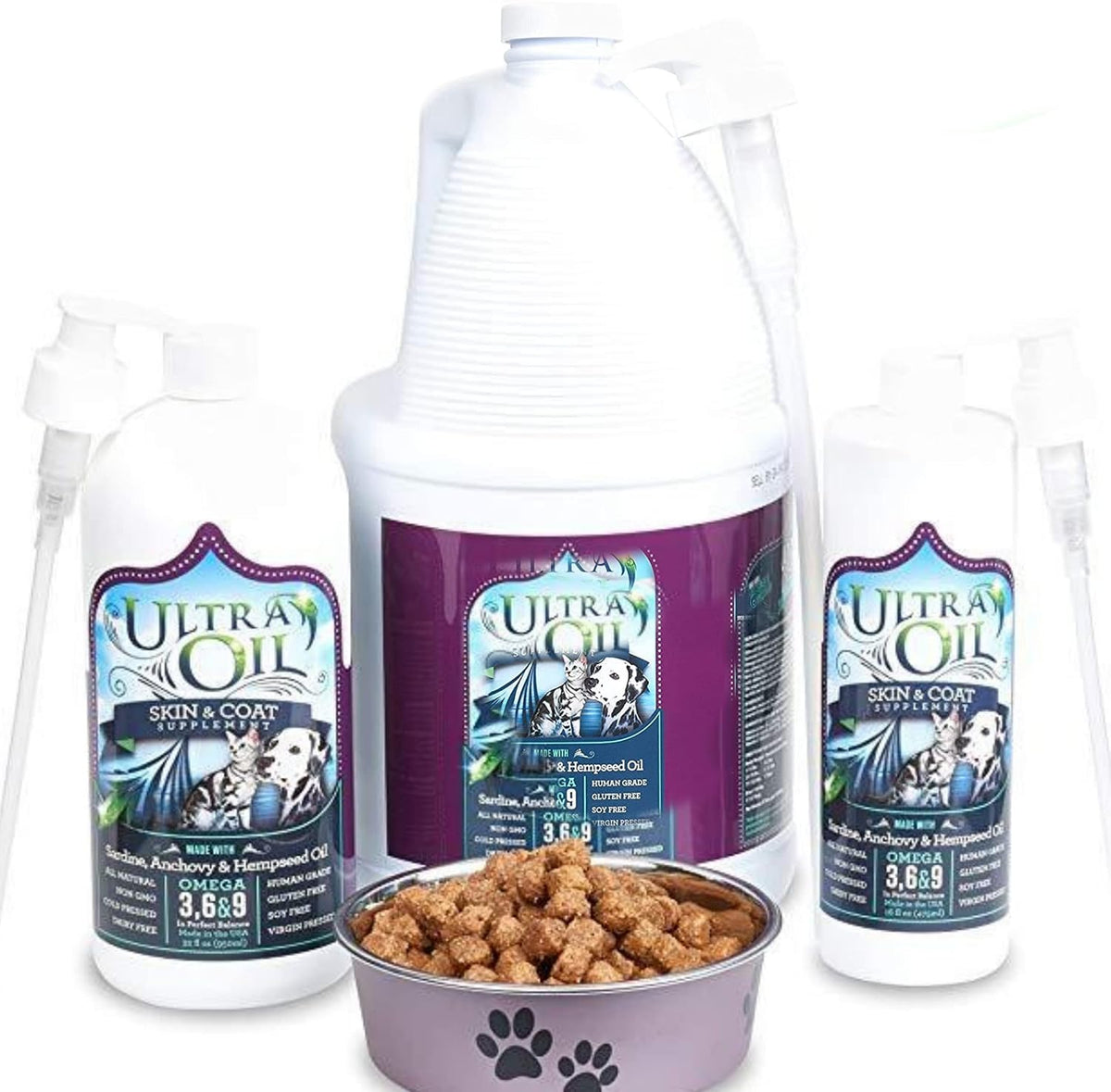 Ultra Oil Skin and Coat Supplement for Dogs – Aceite de uva: Aporta vitamina E y antioxidantes que protegen las – Image 7