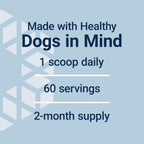 Life Extension Dog Mix - Multivitamínico y Suplemento para Perros con Probióticos, L-Carnitina y Vitaminas, Sin OGM, 60 Dosis