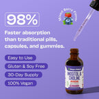 Gotas Líquidas de Inositol y Colina – Vegano, No GMO, Fácil de Tomar – Suplemento de Inositol de Absorción Mejorada – Vitaminas Prenatales para Mujeres – Apoya la Salud Celular y el Bienestar General (Frutos Rojos, 60ml)