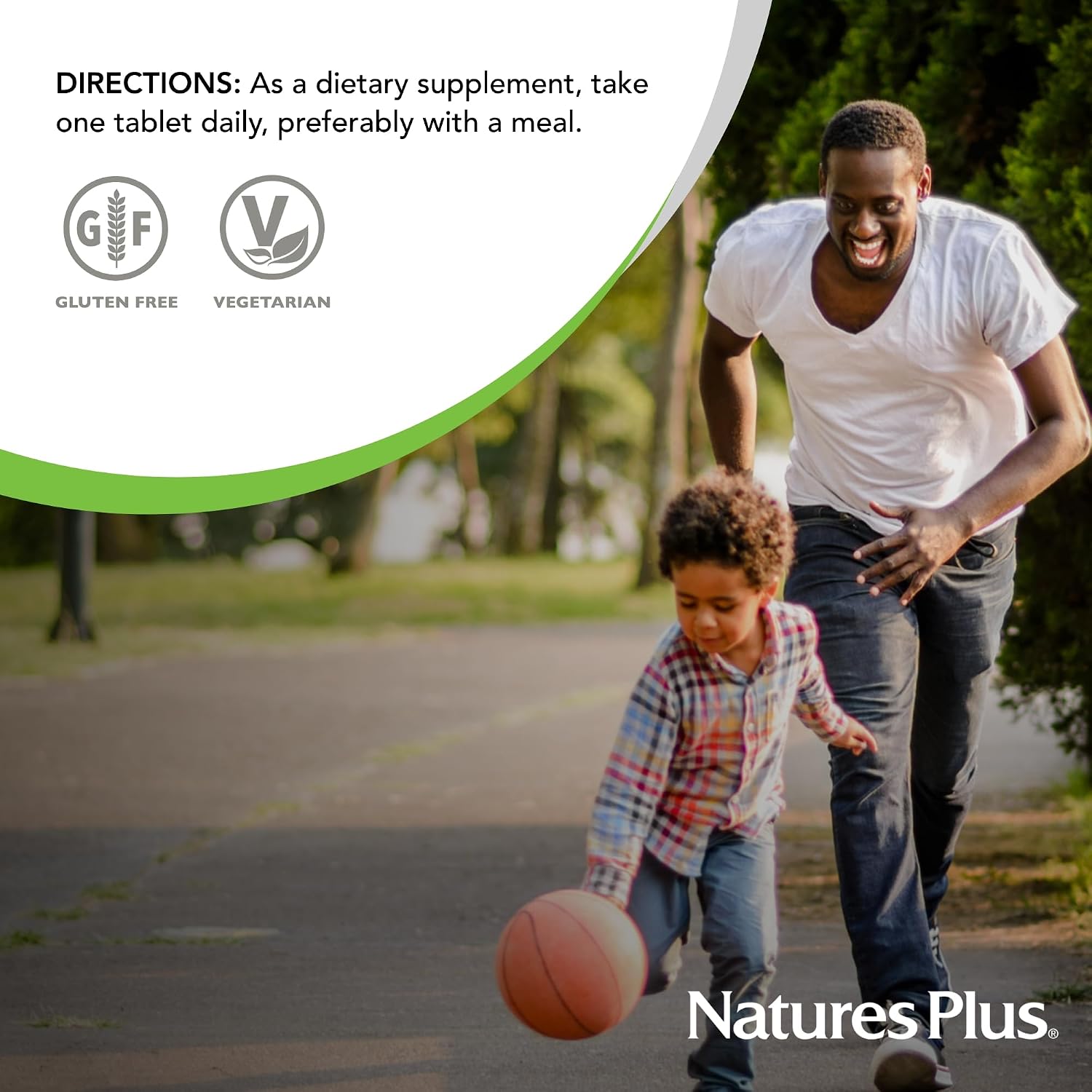 NaturesPlus Folic Acid (Methylfolate) - 800 mcg - 90 Tablets